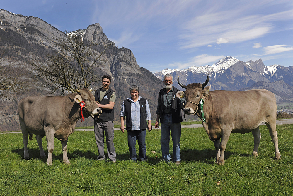 Hannes, Sabine und Markus Ackermann. Bild: Comet Photoshopping GmbH, Ueli Meier