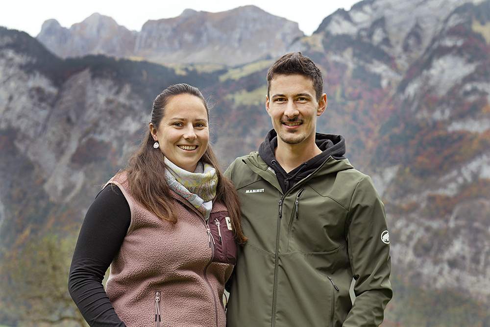 Ramona Nideröst und Bernhard Good. Bild: Comet Photoshopping GmbH, Ueli Meier